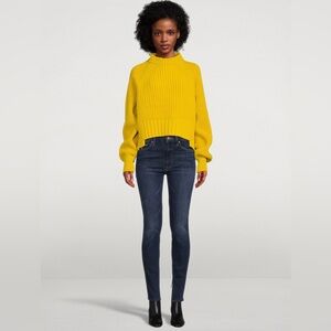 Mother The Looker High-Waisted Skinny Jeans, size 25